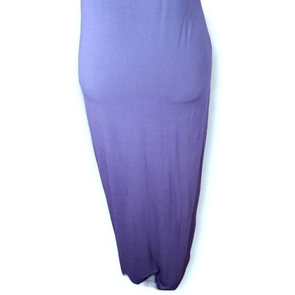 NAVY BLUE MAXI DRESS SZ.M EUC - Picture 3 of 6